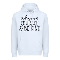 White be kind Premium Hoodie - Unal Design