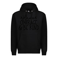 Black be kind Premium Hoodie - Unal Design