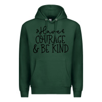 Sports Green be kind Premium Hoodie - Unal Design