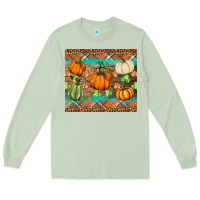 Matcha fall pumpkin Long Sleeve Tee - BarkalooDesign