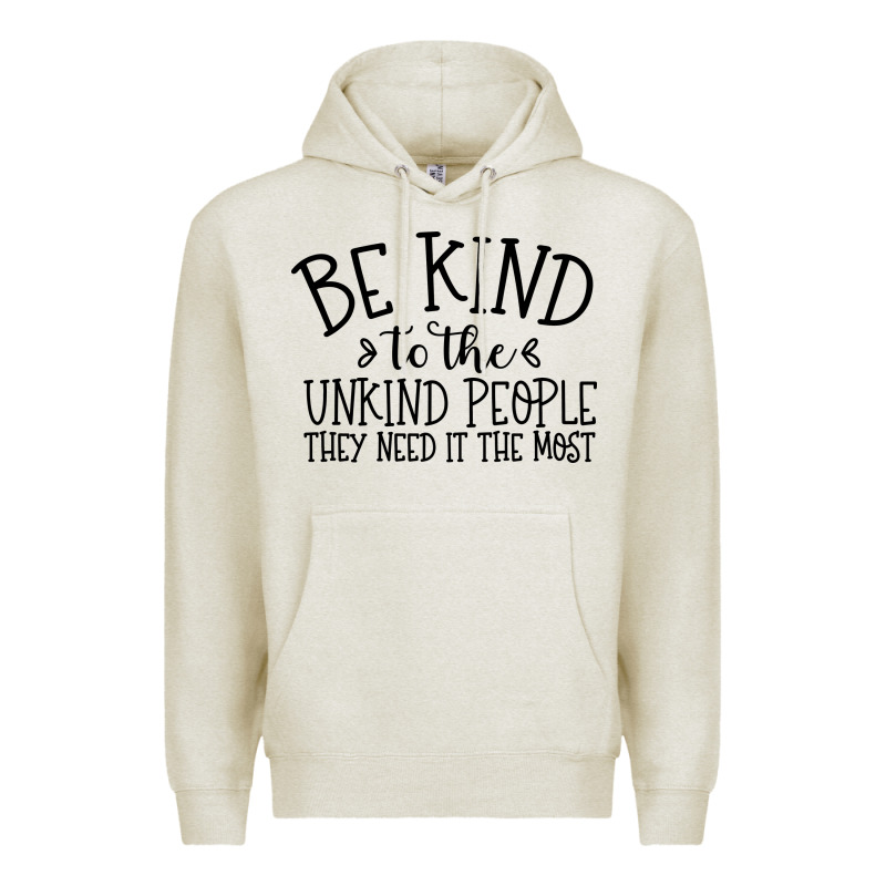 Be Kind Premium Hoodie by Unal Design | Teevron