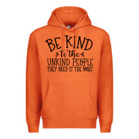 Carrot be kind Premium Hoodie - Unal Design