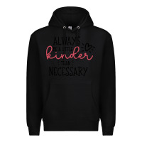 Black always Premium Hoodie - Unal Design
