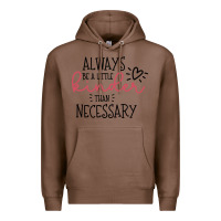 Chestnut always Premium Hoodie - Unal Design