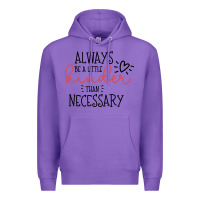 Purple always Premium Hoodie - Unal Design