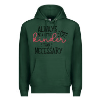Sports Green always Premium Hoodie - Unal Design