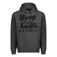 Charcoal Heather kind Premium Hoodie - Unal Design