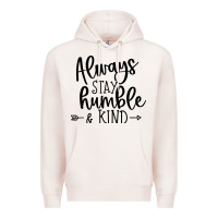 Pale Pink kind Premium Hoodie - Unal Design