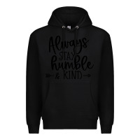 Black kind Premium Hoodie - Unal Design