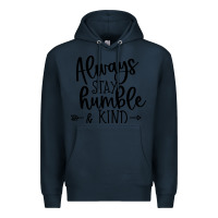 Navy kind Premium Hoodie - Unal Design