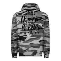 Slate Camo kind Premium Hoodie - Unal Design