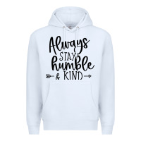 White kind Premium Hoodie - Unal Design