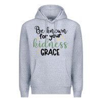 Heather Grey kidness Premium Hoodie - Unal Design
