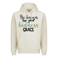 Oatmeal Heather kidness Premium Hoodie - Unal Design
