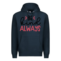 Navy kind Premium Hoodie - Unal Design