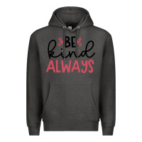 Charcoal Heather kind Premium Hoodie - Unal Design