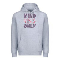 Heather Grey kind Premium Hoodie - Unal Design