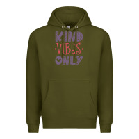 Army Green kind Premium Hoodie - Unal Design