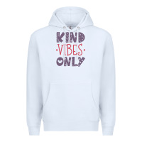 White kind Premium Hoodie - Unal Design