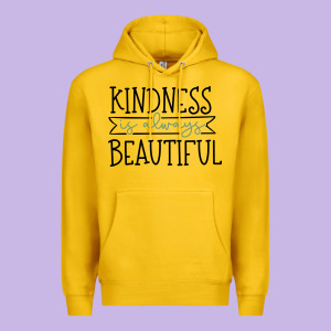 Kindness Premium Hoodie Designed By Unal Design