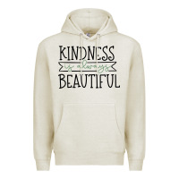Oatmeal Heather kindness Premium Hoodie - Unal Design