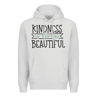 Dove Grey kindness Premium Hoodie - Unal Design