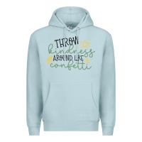 Blue Mist kindness Premium Hoodie - Unal Design