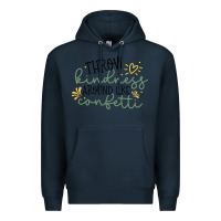 Navy kindness Premium Hoodie - Unal Design