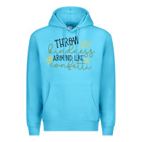 Ocean Blue kindness Premium Hoodie - Unal Design