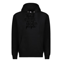 Black kind Premium Hoodie - Unal Design