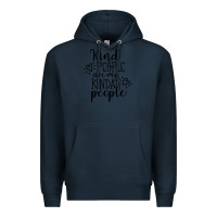 Navy kind Premium Hoodie - Unal Design