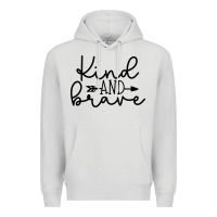 Dove Grey kind Premium Hoodie - Unal Design
