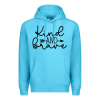 Ocean Blue kind Premium Hoodie - Unal Design