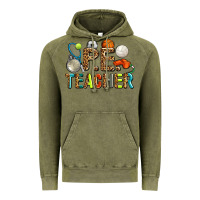 Vintage Olive pe teacher Vintage Hoodie - AdoDesignShop