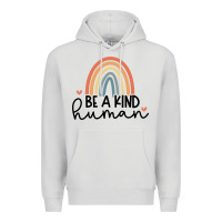 Dove Grey be a kind Premium Hoodie - Unal Design