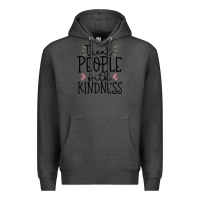 Charcoal Heather people Premium Hoodie - Unal Design