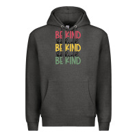 Charcoal Heather kind Premium Hoodie - Unal Design