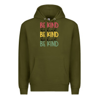 Army Green kind Premium Hoodie - Unal Design