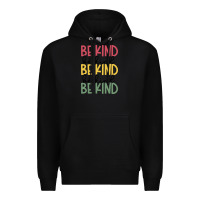 Black kind Premium Hoodie - Unal Design