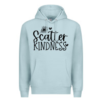 Blue Mist kindness Premium Hoodie - Unal Design