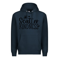 Navy kindness Premium Hoodie - Unal Design