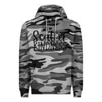 Slate Camo kindness Premium Hoodie - Unal Design