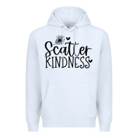 White kindness Premium Hoodie - Unal Design
