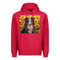 Cardinal australian shepherd Premium Hoodie - Unal Design