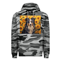 Slate Camo australian shepherd Premium Hoodie - Unal Design