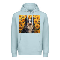 Blue Mist australian shepherd Premium Hoodie - Unal Design