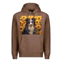 Chestnut australian shepherd Premium Hoodie - Unal Design