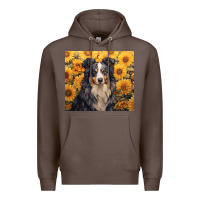 Coffee australian shepherd Premium Hoodie - Unal Design