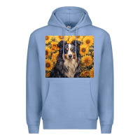 Colony Blue australian shepherd Premium Hoodie - Unal Design