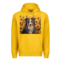 Lemon australian shepherd Premium Hoodie - Unal Design